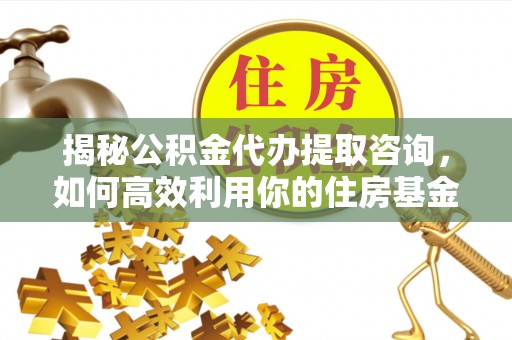 都兰揭秘公积金代办提取咨询，如何高效利用你的住房基金