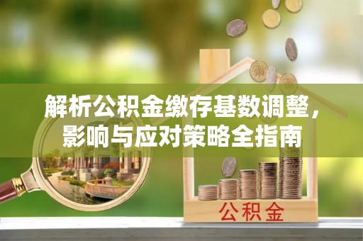 都兰解析公积金缴存基数调整，影响与应对策略全指南