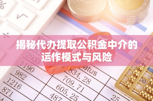 都兰揭秘代办提取公积金中介的运作模式与风险