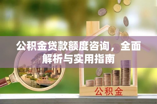 都兰公积金贷款额度咨询，全面解析与实用指南