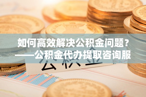 都兰如何高效解决公积金问题？——公积金代办提取咨询服务指南