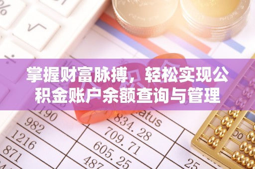 都兰掌握财富脉搏，轻松实现公积金账户余额查询与管理