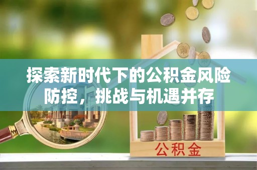 都兰探索新时代下的公积金风险防控，挑战与机遇并存