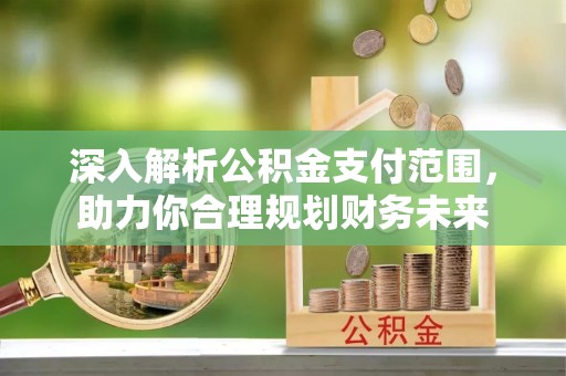 都兰深入解析公积金支付范围，助力你合理规划财务未来