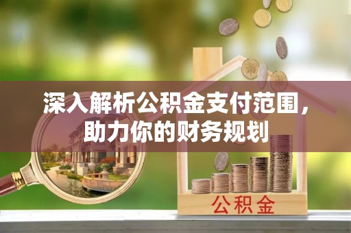 都兰深入解析公积金支付范围，助力你的财务规划