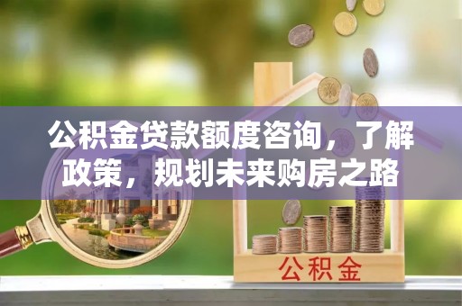 都兰公积金贷款额度咨询，了解政策，规划未来购房之路