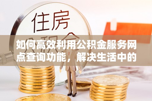 都兰如何高效利用公积金服务网点查询功能，解决生活中的资金难题