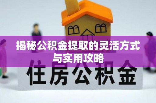 都兰揭秘公积金提取的灵活方式与实用攻略