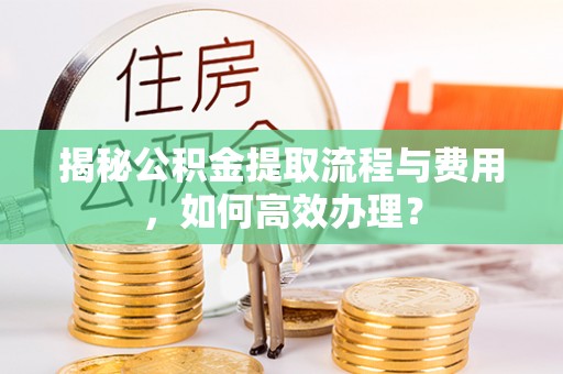 都兰揭秘公积金提取流程与费用，如何高效办理？
