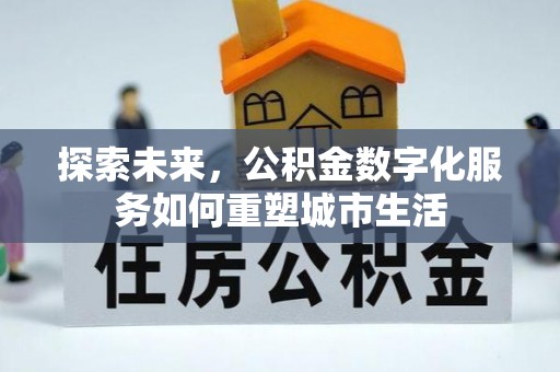 都兰探索未来，公积金数字化服务如何重塑城市生活