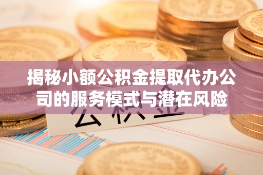 都兰揭秘小额公积金提取代办公司的服务模式与潜在风险