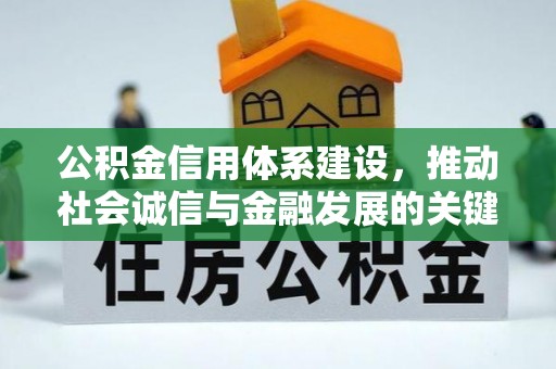 都兰公积金信用体系建设，推动社会诚信与金融发展的关键桥梁
